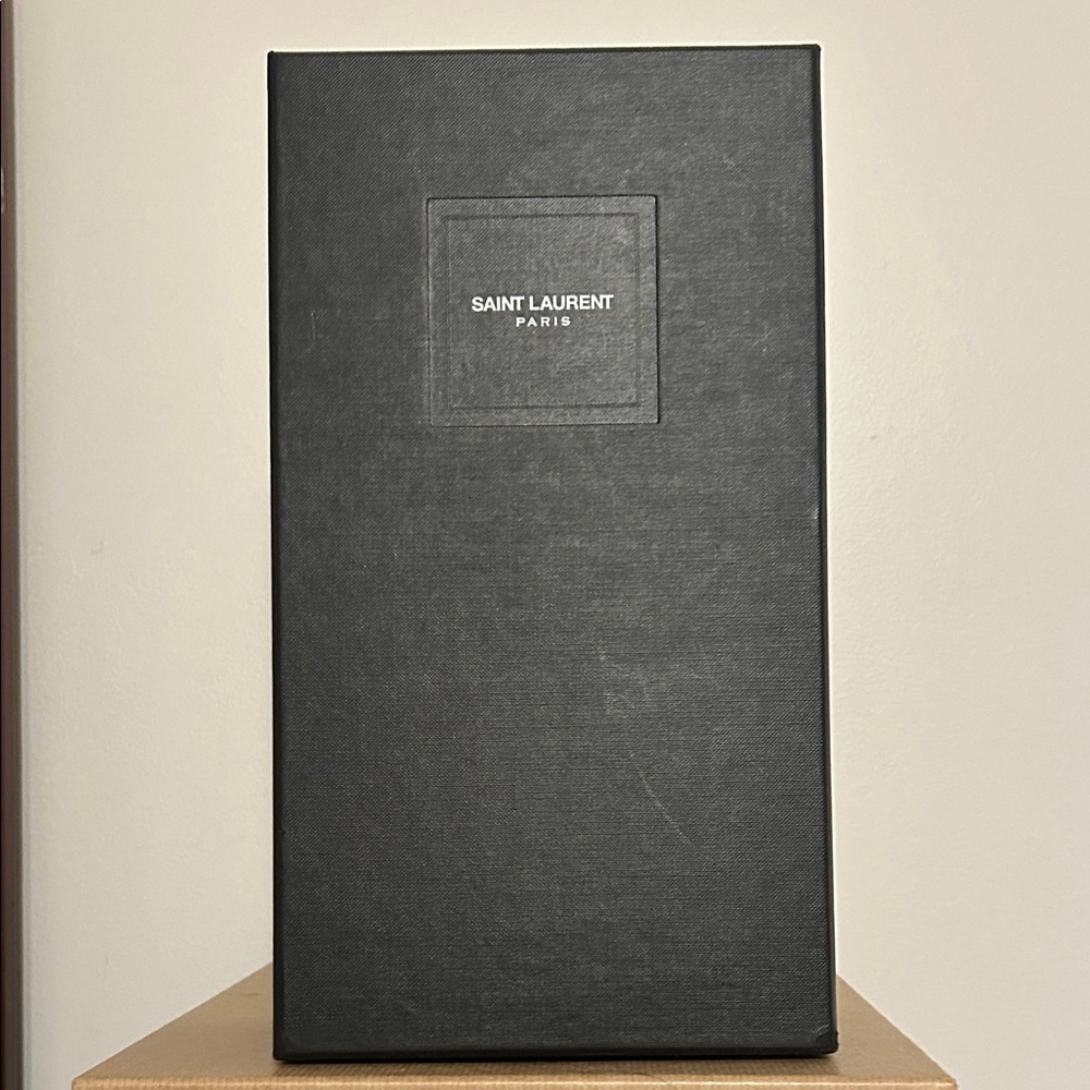 Saint Laurent Elegant Black Storage Box